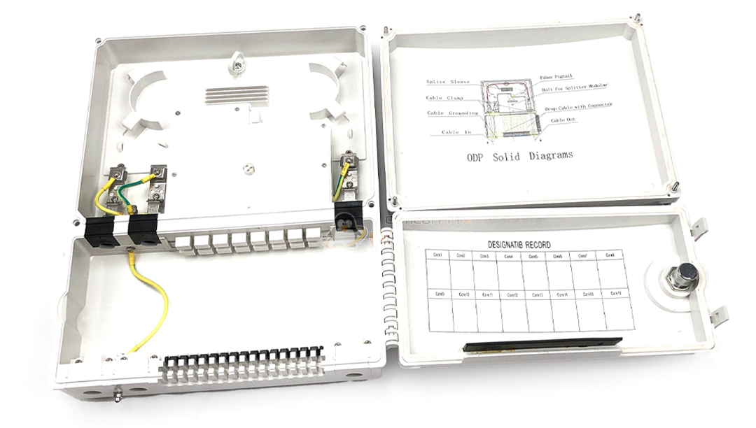 กล่องกระจายสายไฟเบอร์ออปติก 16 ช่อง (FDB 16 Port)